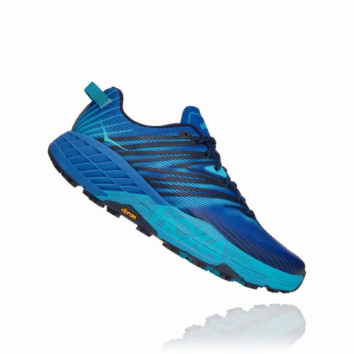 Hoka One One SPEEDGOAT 4 Vegan Shoes For Men India Blue IN-4823